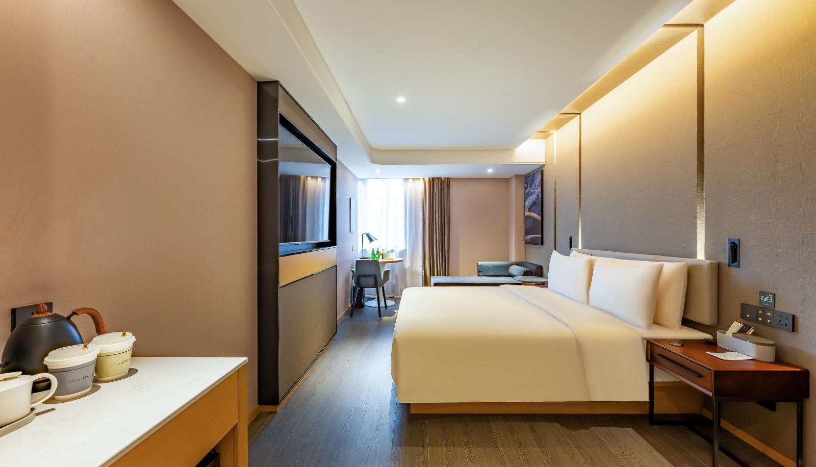 Chambre - Beijing Panjiayuan Shilihe Atour Hotel
