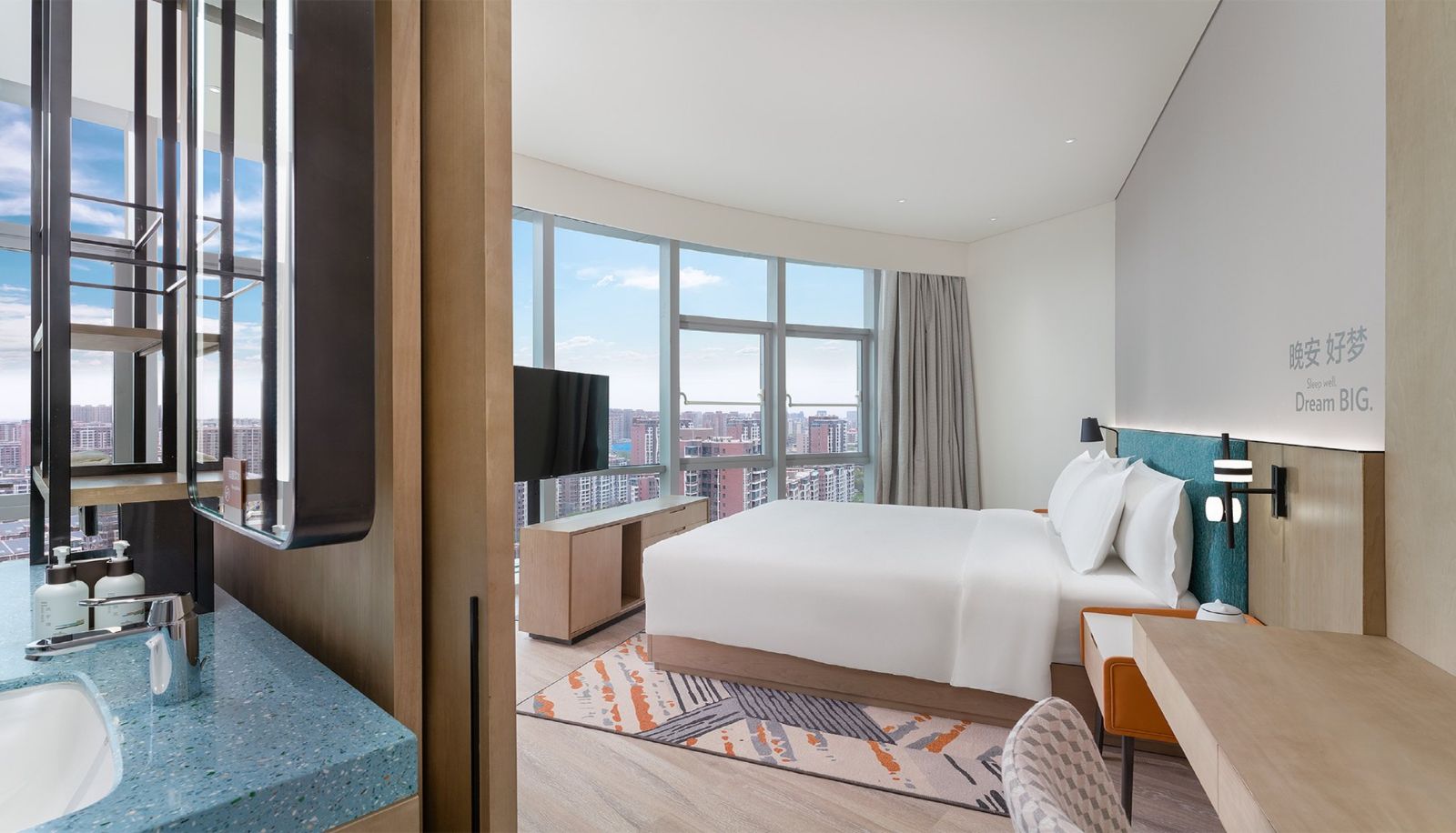 Zimmer - EVEN Hotel YINCHUAN YUEHAI by IHG