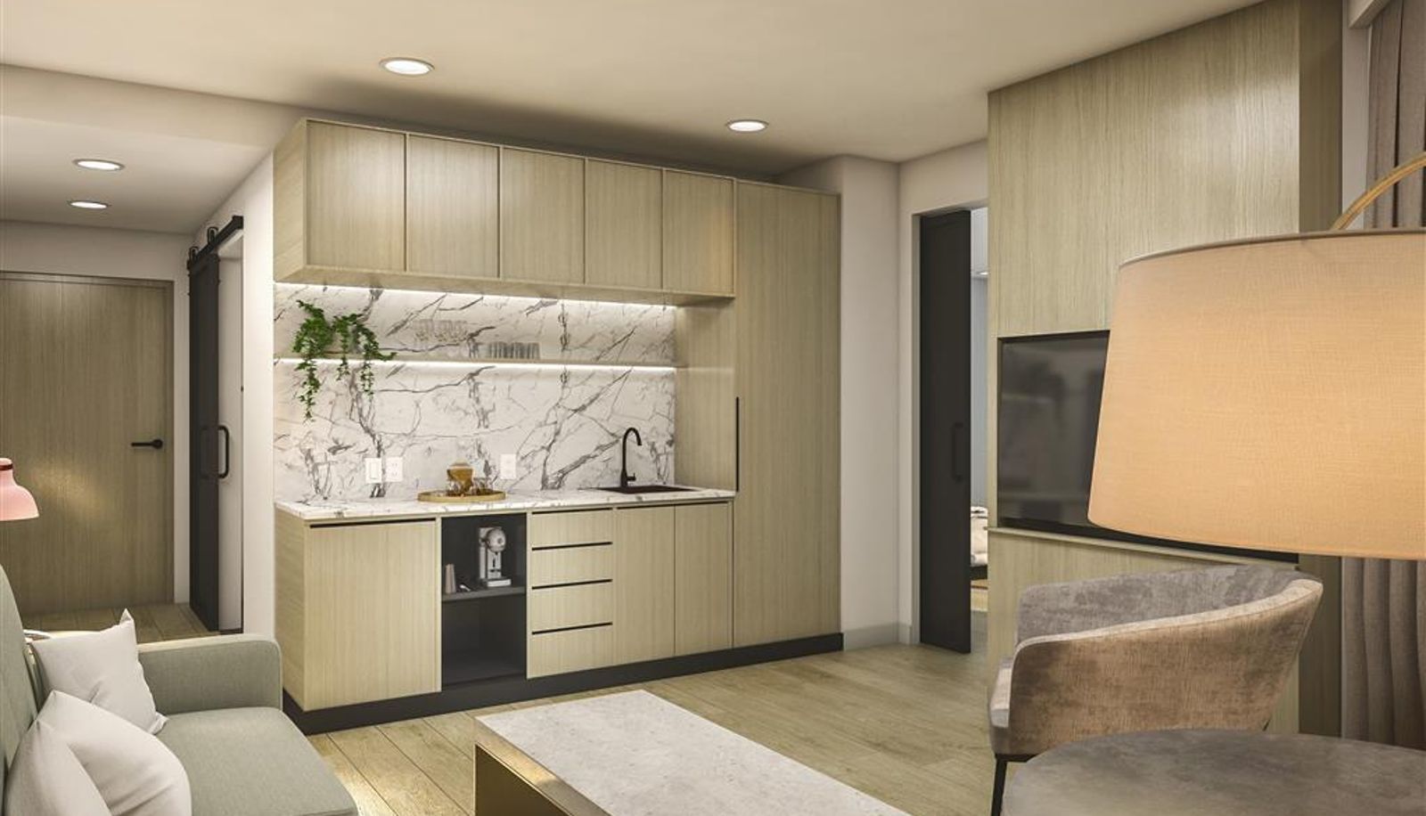 Zimmer - Bloom Mississauga Tapestry Collection by Hilton