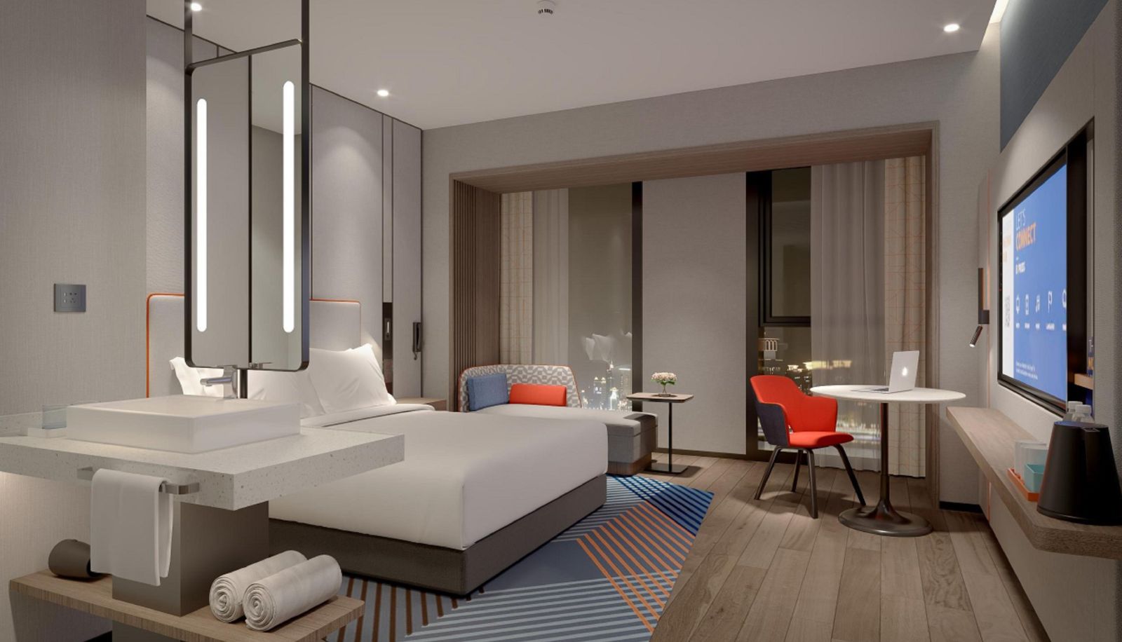 Zimmer - Holiday Inn Express HAIMEN CITY CENTER by IHG