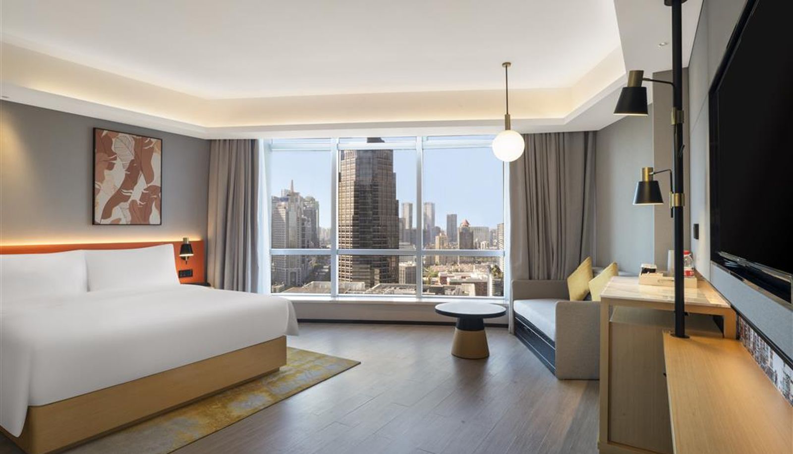 Chambre - Hilton Garden Inn Shanghai Lujiazui