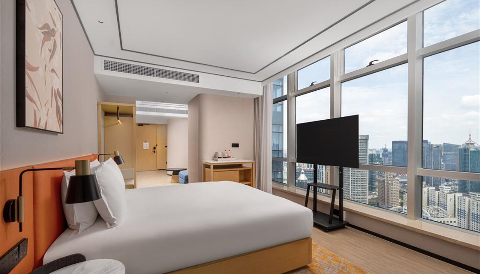 Chambre - Hilton Garden Inn Shanghai Lujiazui