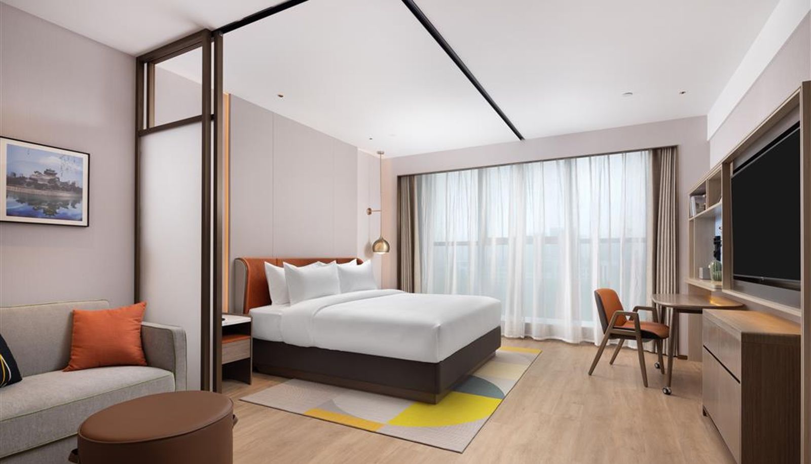 Pokój - Home2 Suites by Hilton Handan East Railway Station