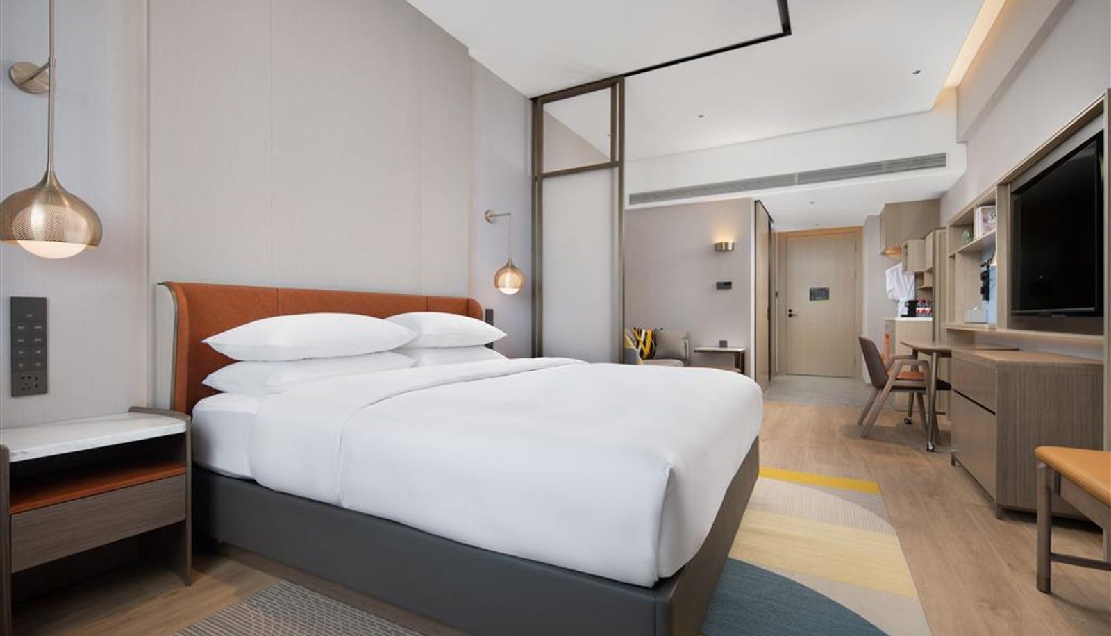 Chambre - Home2 Suites by Hilton Yantai Laishan