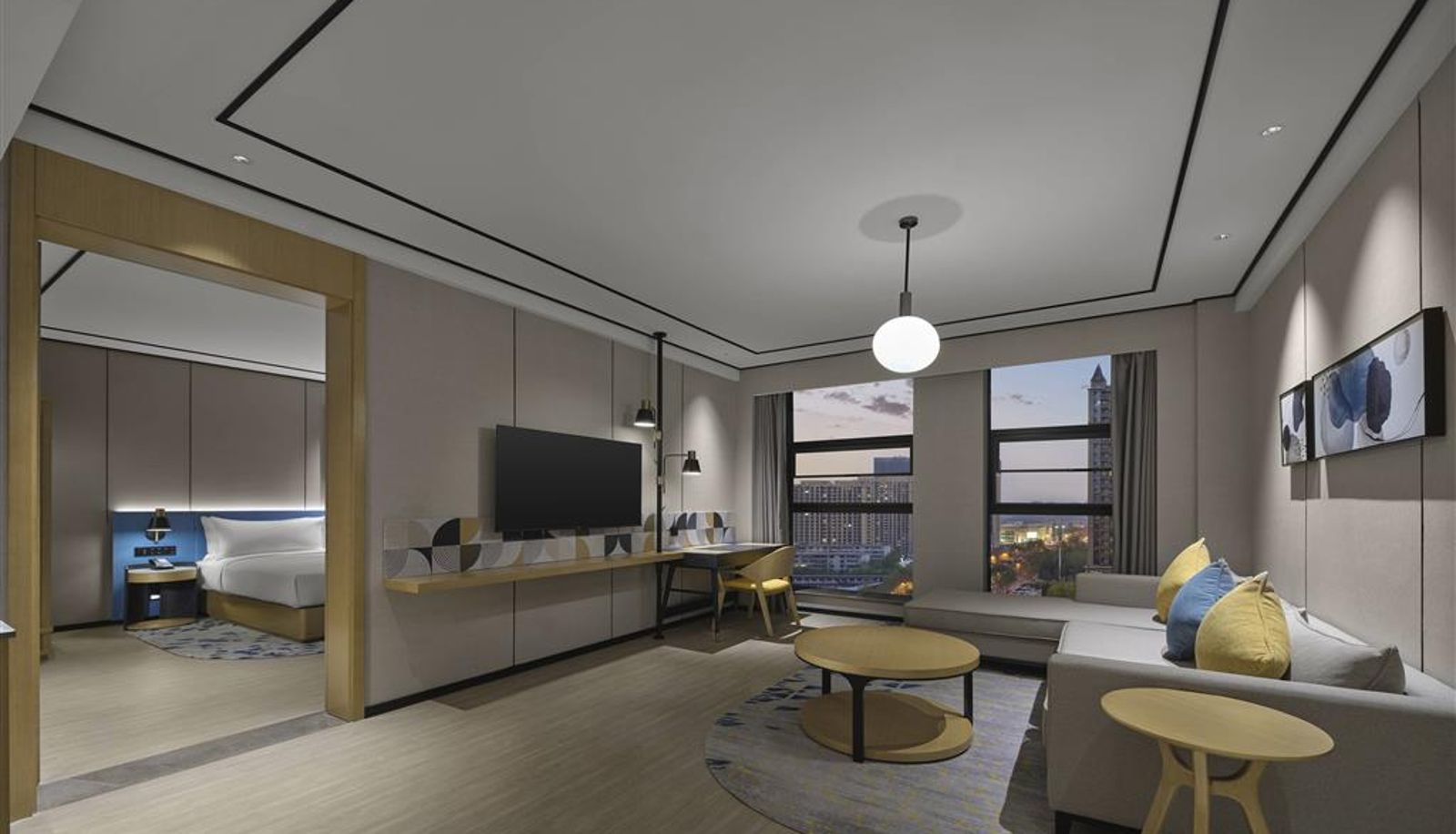 Zimmer - Hilton Garden Inn Xingtai Xiangdu District