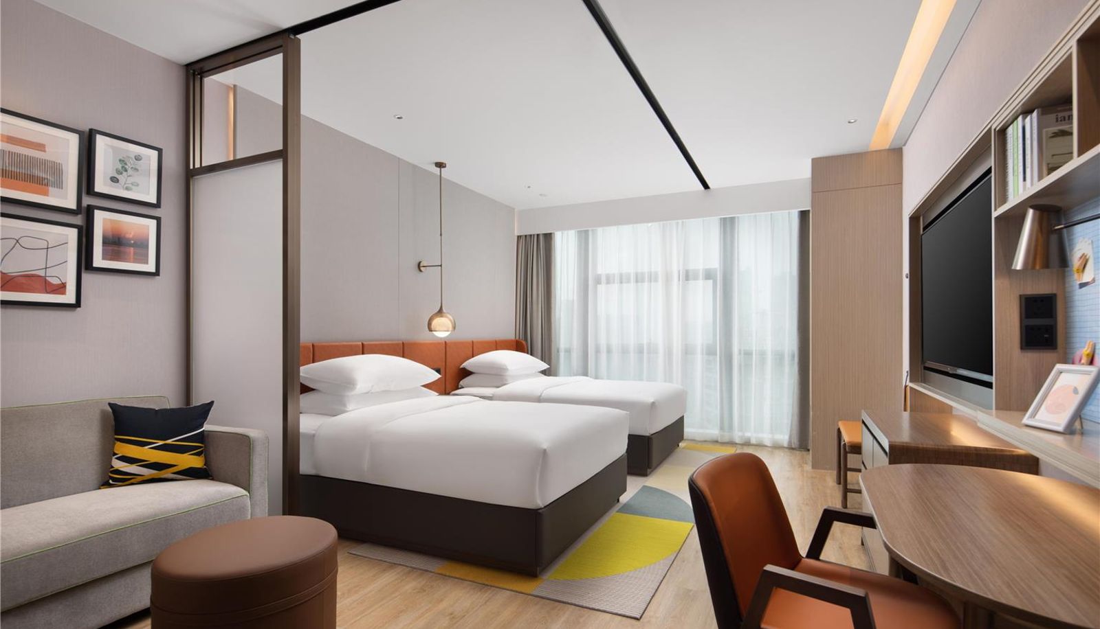 Zimmer - Home2 Suites by Hilton Wuhan Xudong