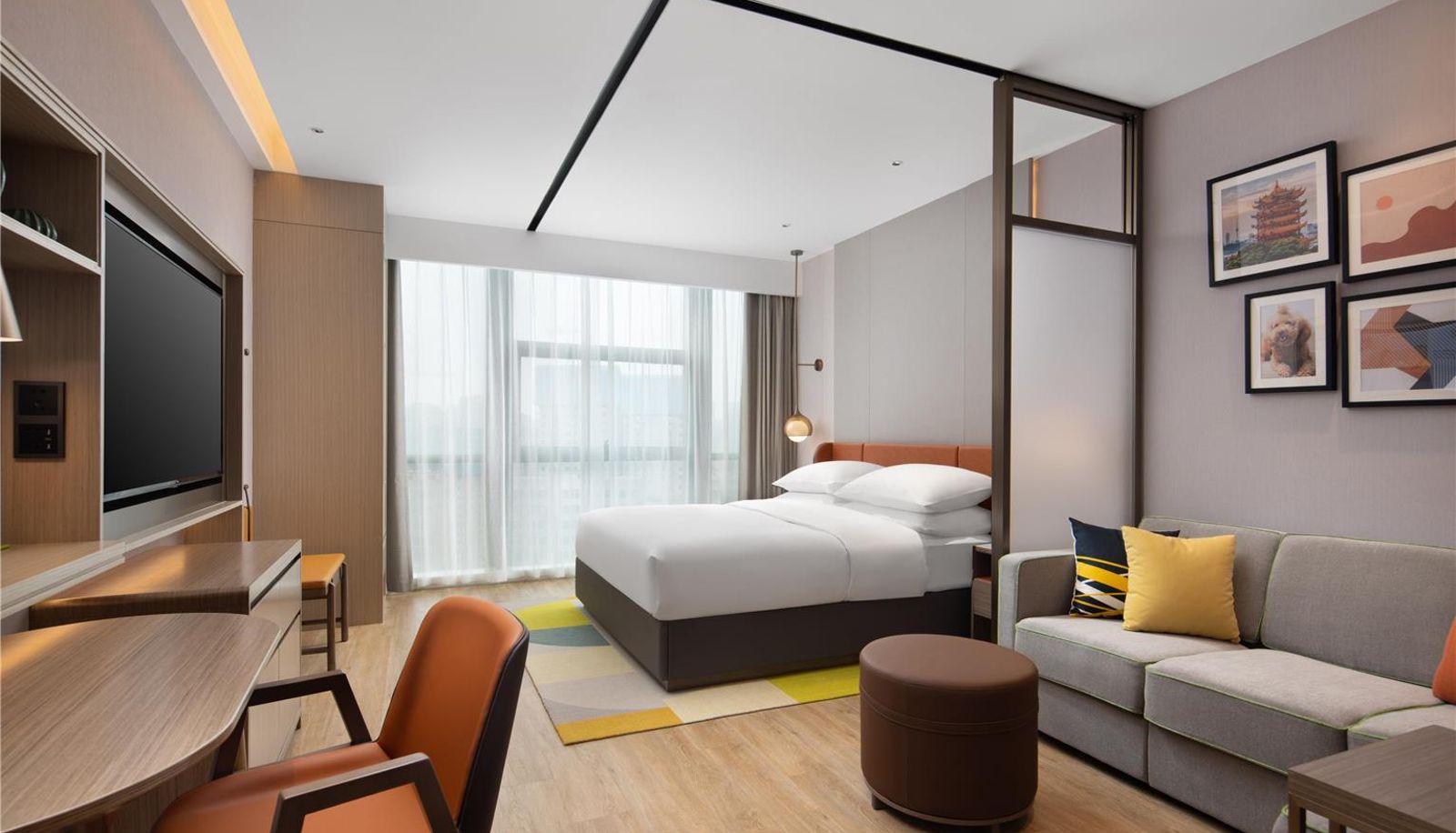 Zimmer - Home2 Suites by Hilton Wuhan Xudong