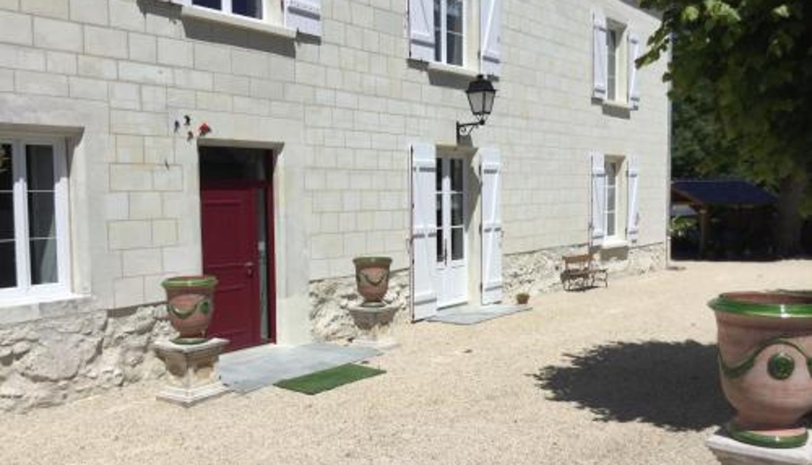 Hotel outdoor area - Les tilleuls de Mary