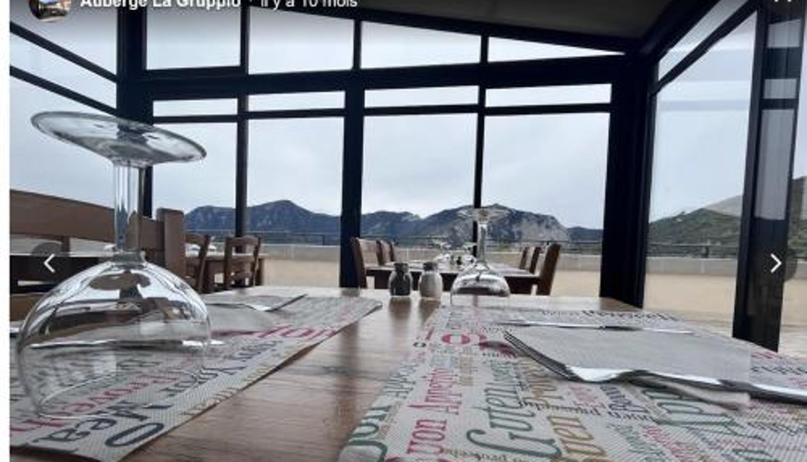 Frühstücksraum innerhalb des Restaurants - La Gruppio