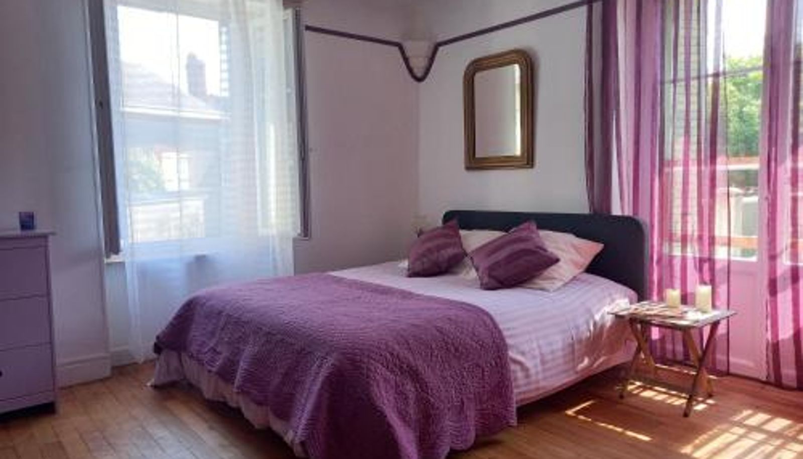 Standardzimmer - Maison Violette en Berry - chambres d'hôtes vintage face au marché d'Aigurande
