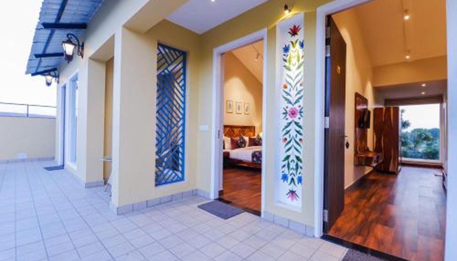 Terrace - Ananyamaya nature lodge