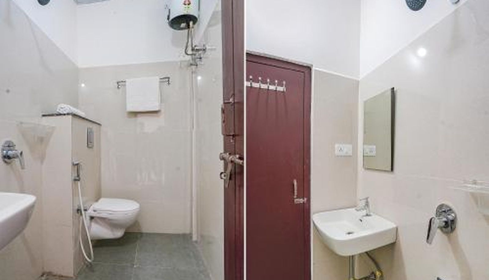 Badezimmer - FabHotel Rooms 27 - Nr Hitech City