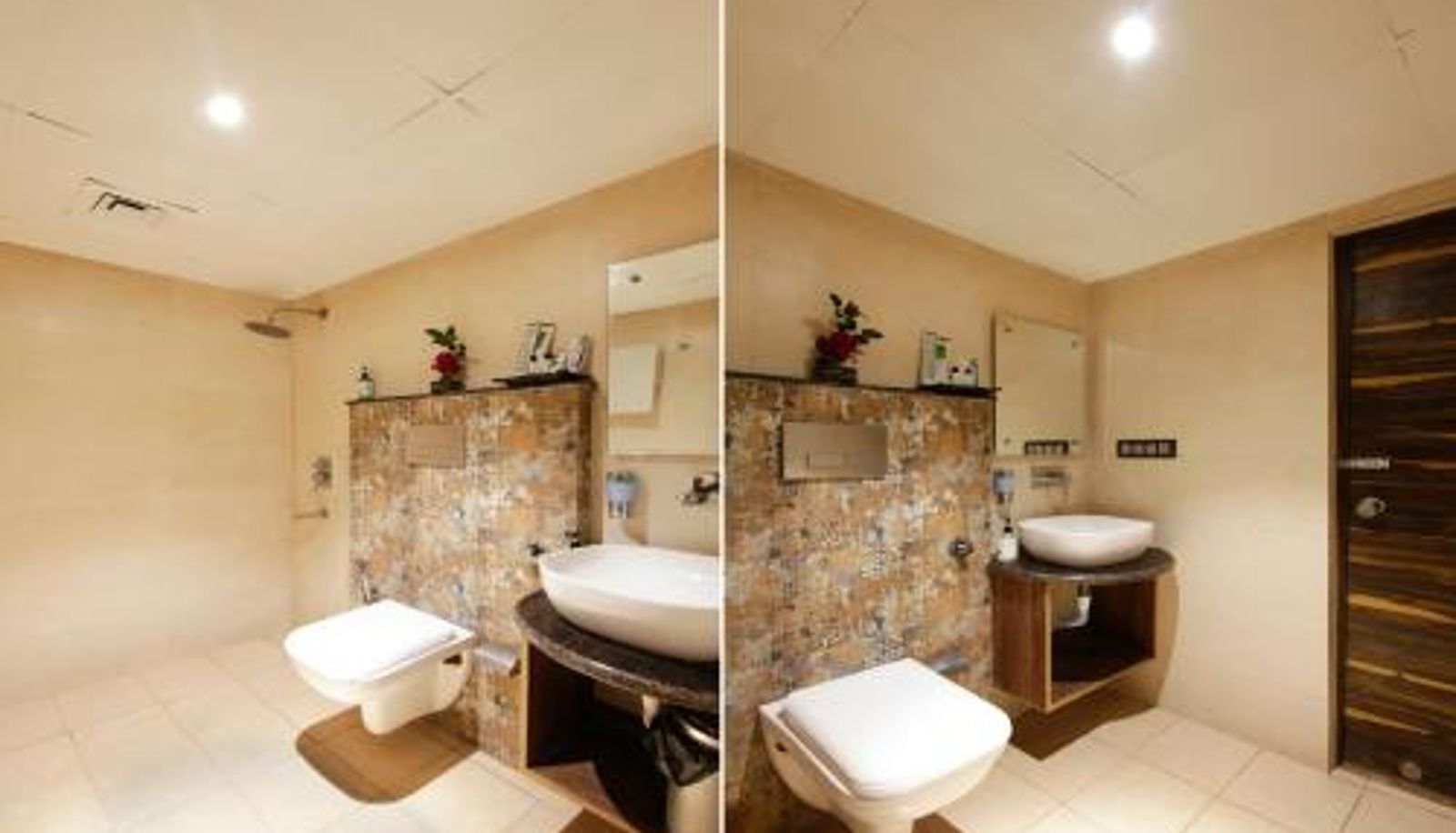 Badezimmer - Near Faridabad Railway Station Treebo Punjabi Nature Residency
