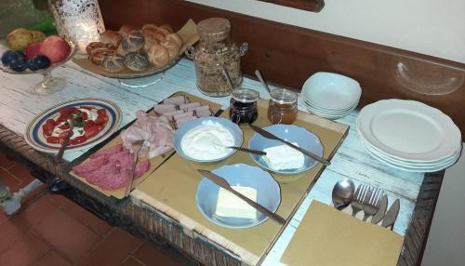 Breakfast room within the restaurant - Baronka Bed & Breakfast & Bistrot