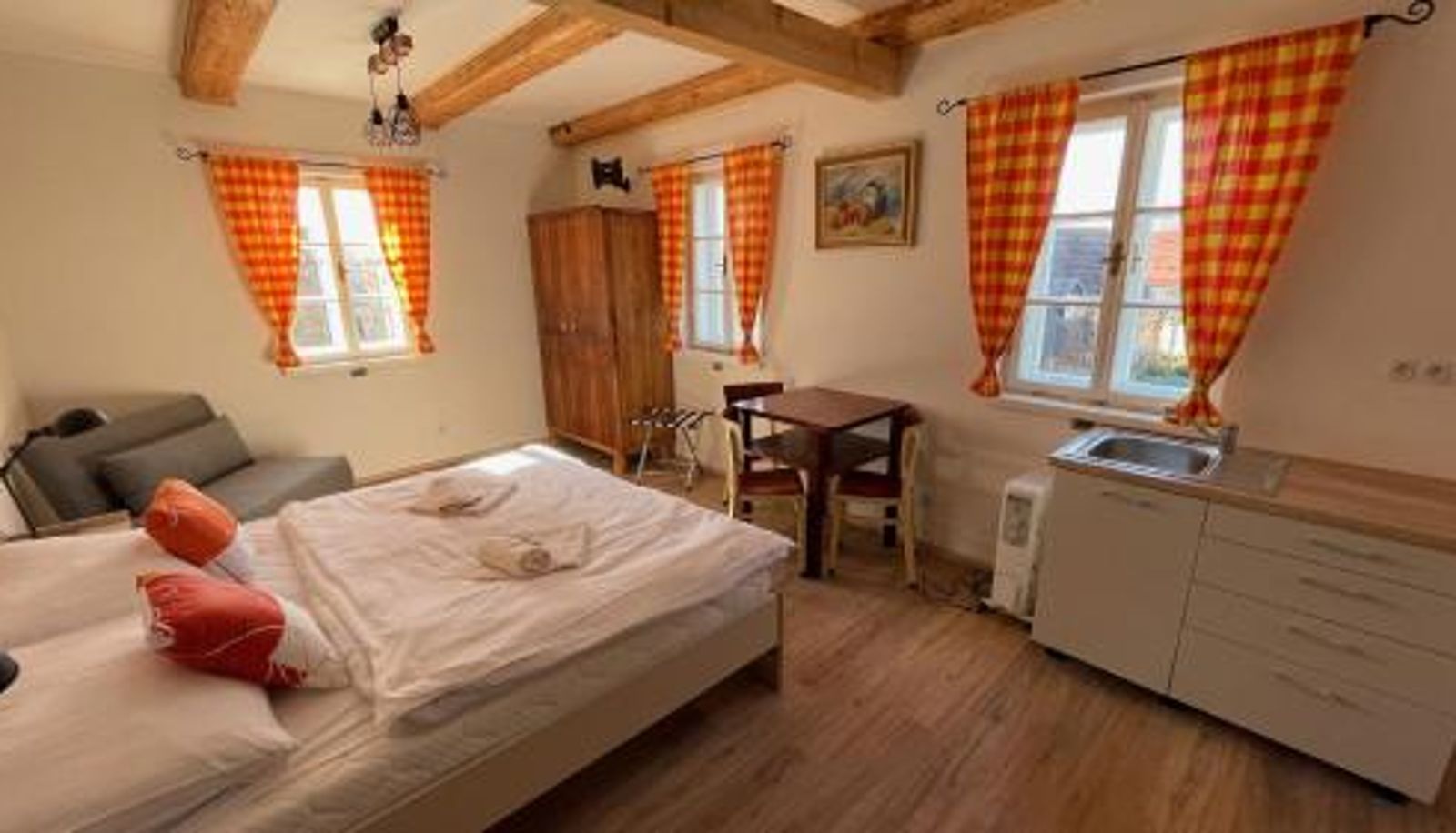 Dreibettzimmer - Penzion Pod Devítkou
