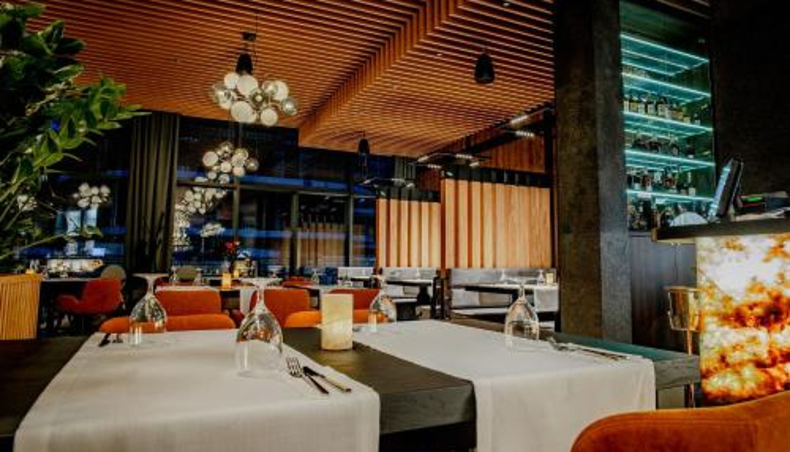 Frühstücksraum innerhalb des Restaurants - Bursztynowe Resort&SPA Stegna