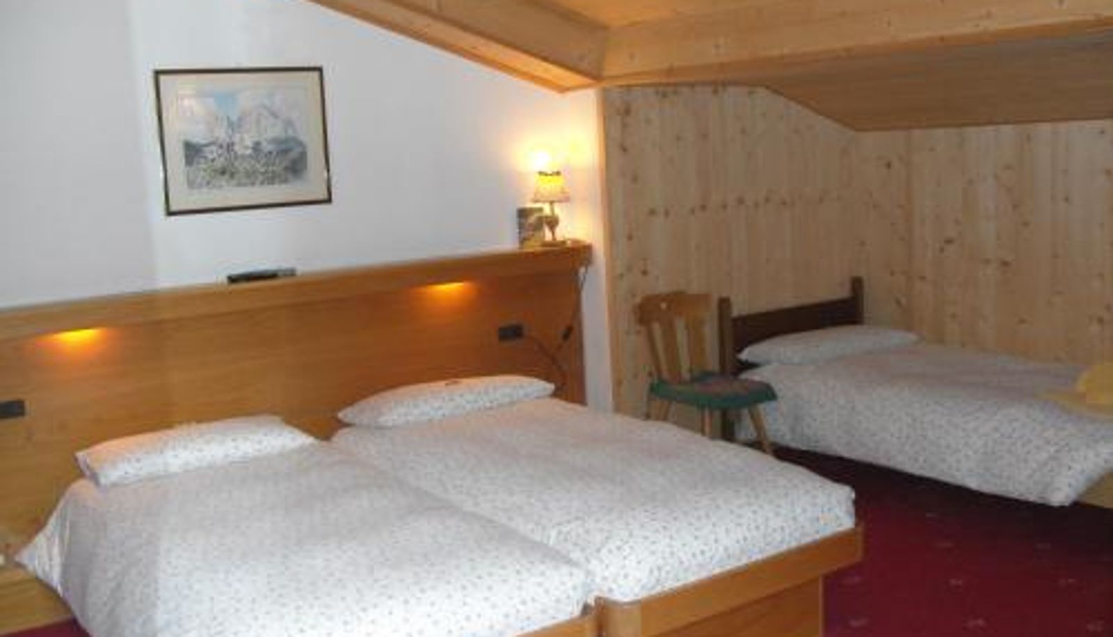 Dreibettzimmer - Garni Meublè La Baita