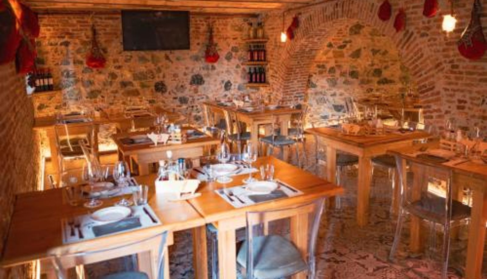 Breakfast room within the restaurant - B&B Casa Madeo