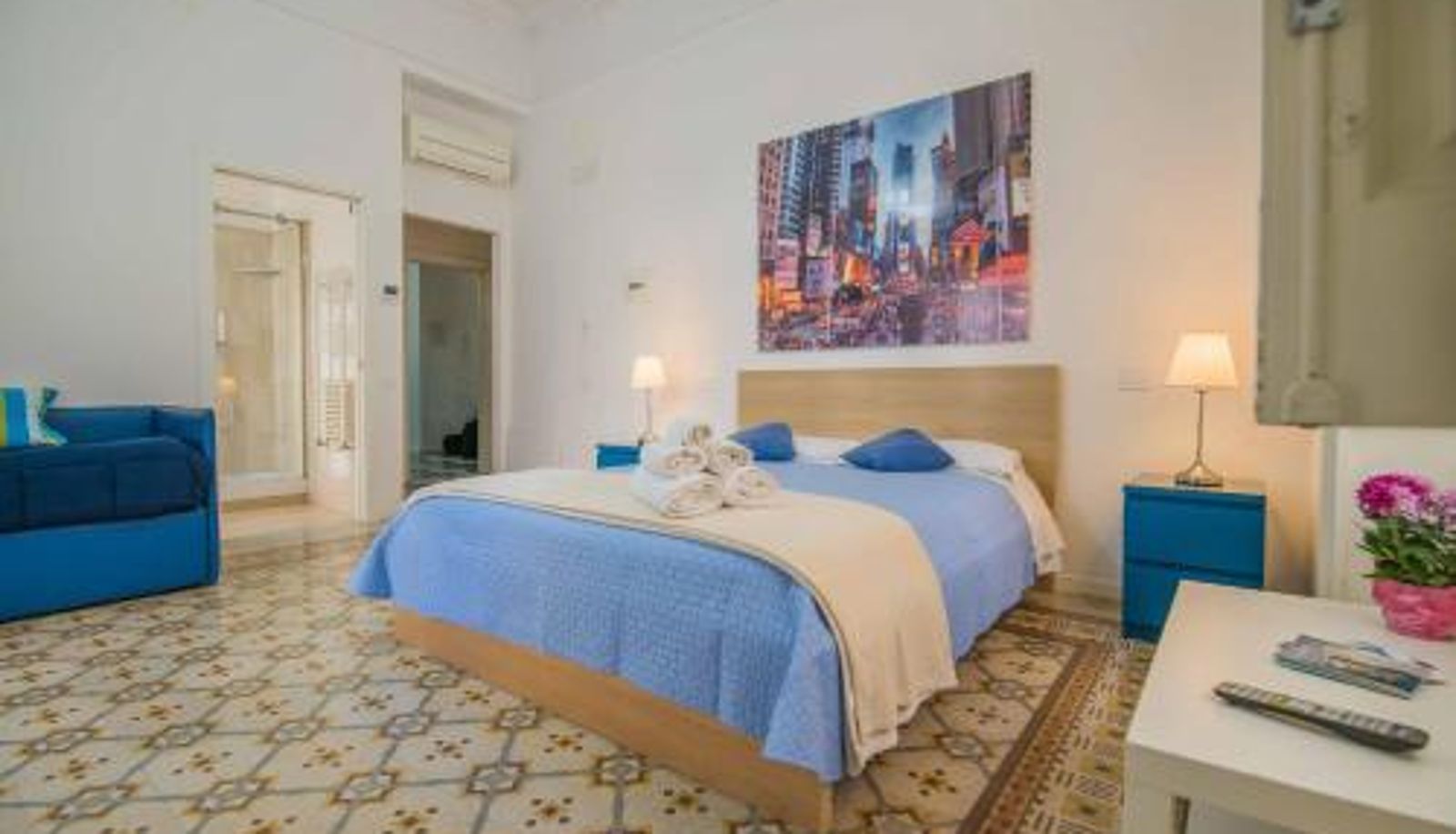 Habitación triple - Bed&Breakfast Salerno
