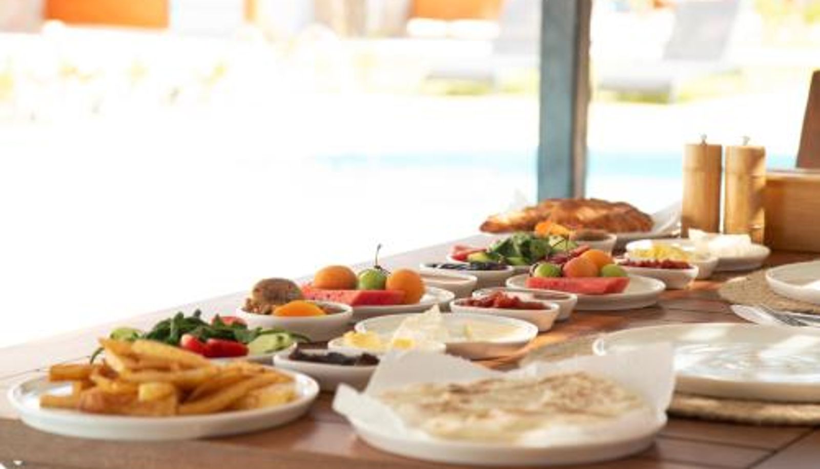 Breakfast room within the restaurant - Eski Kapı Datça