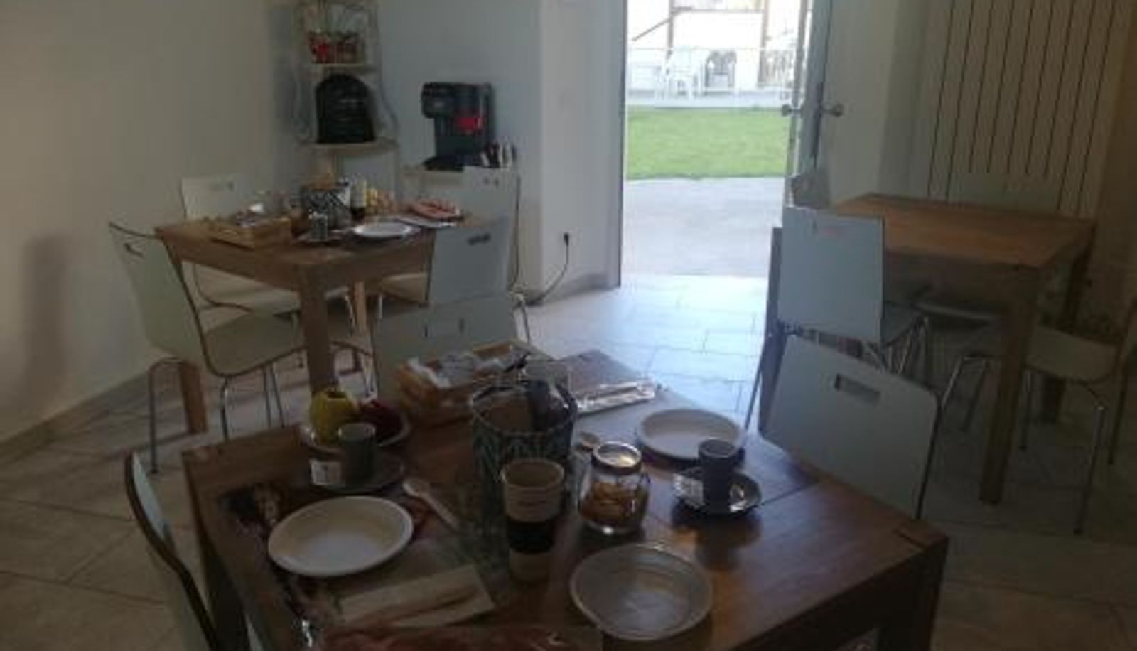 Salle de petit-déjeuner dans le restaurant - La corte dell'Elmo