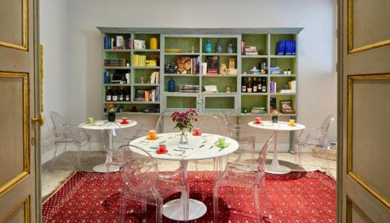 Frühstücksraum innerhalb des Restaurants - Casa Gugù Room & Breakfast