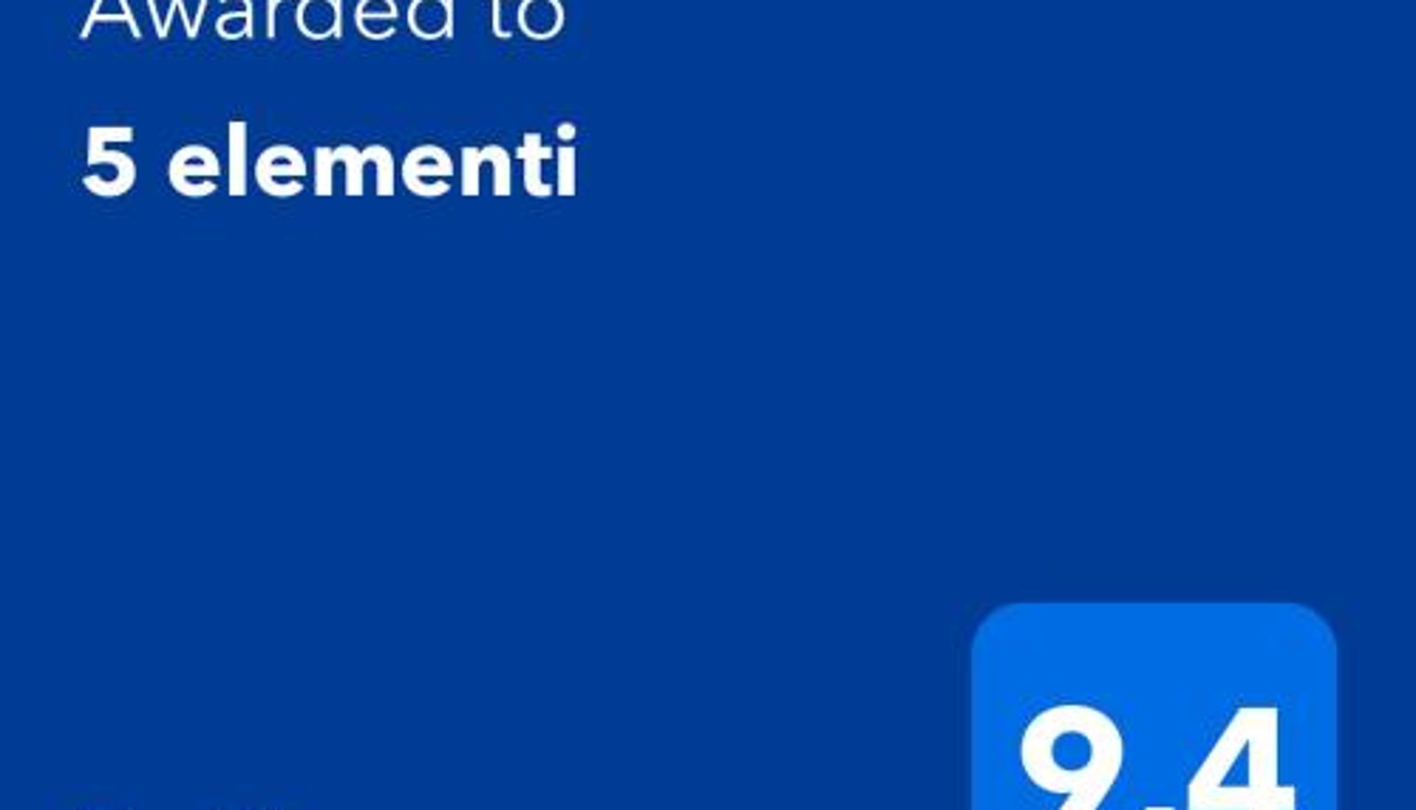Info - 5 elementi