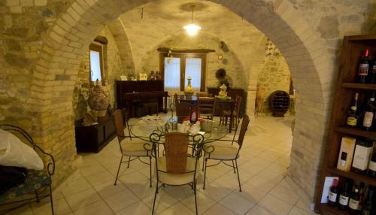 Sala de desayunos dentro del restaurante - La Casa Del Palombaro
