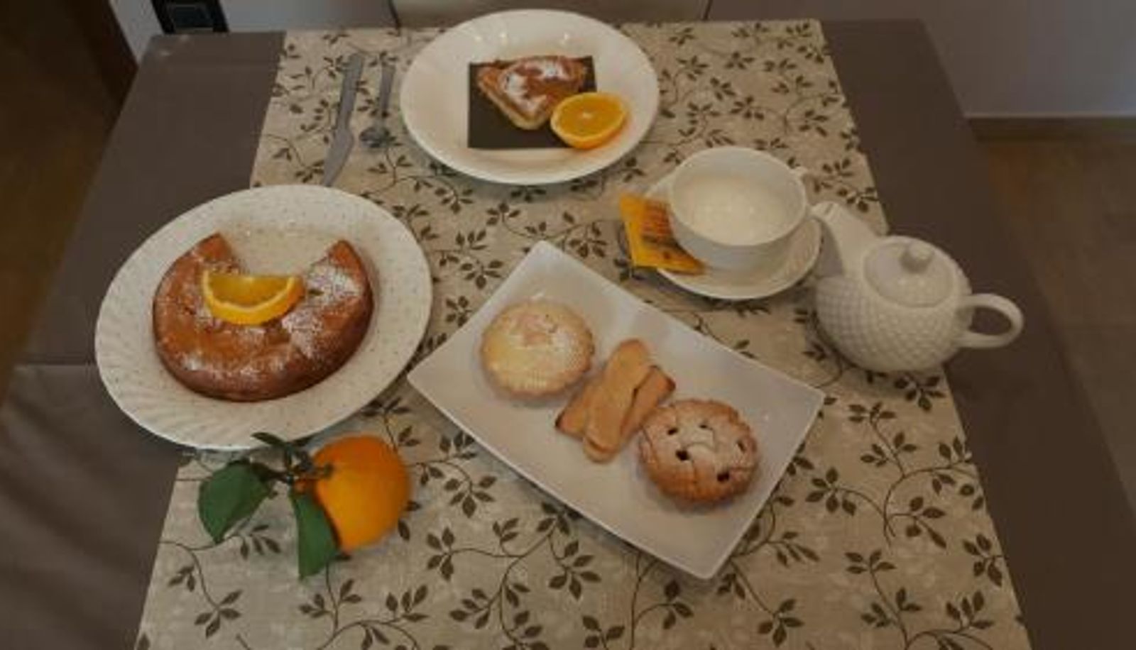 Sala śniadaniowa w restauracji - B&B Il Viandante