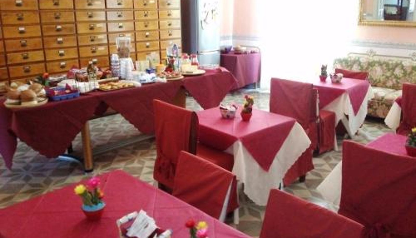 Breakfast room within the restaurant - B&B Dimora Muzio and Restaurant