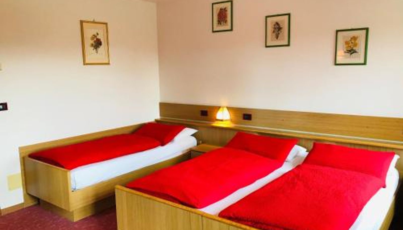 Dreibettzimmer - Rifugio Capanna Passo Valles
