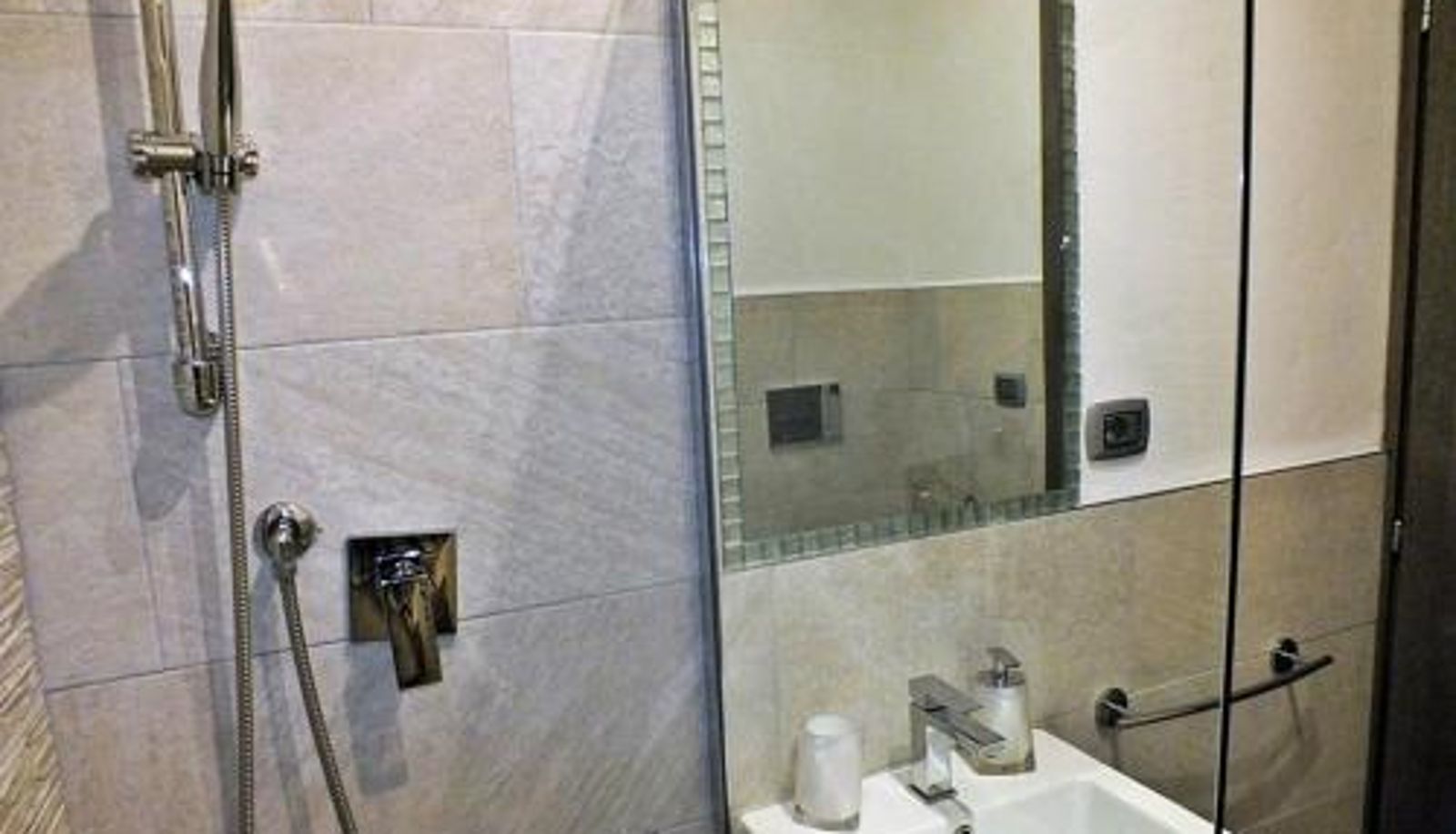 Badezimmer - B&B Fiera Inn