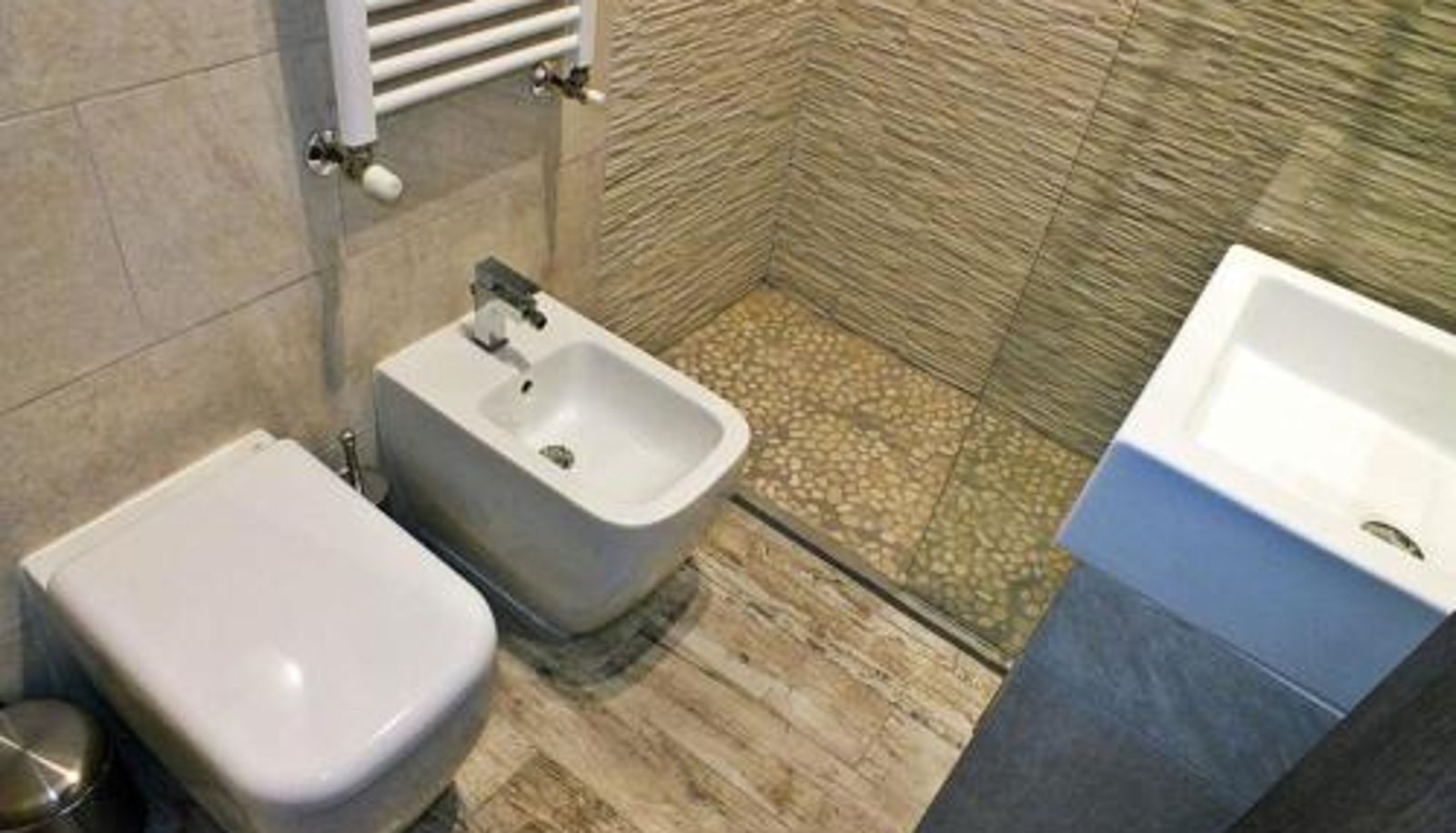 Badezimmer - B&B Fiera Inn