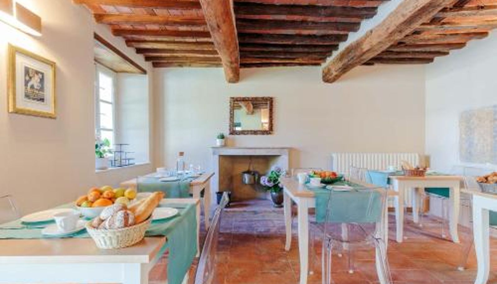 Sala prima colazione all'interno del ristorante - Antica Pergola di San Giusto