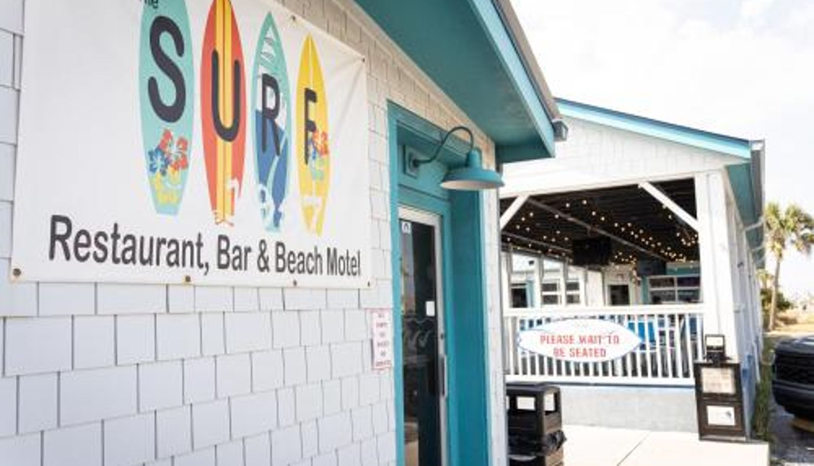 Breakfast room within the restaurant - The Surf Beach Motel