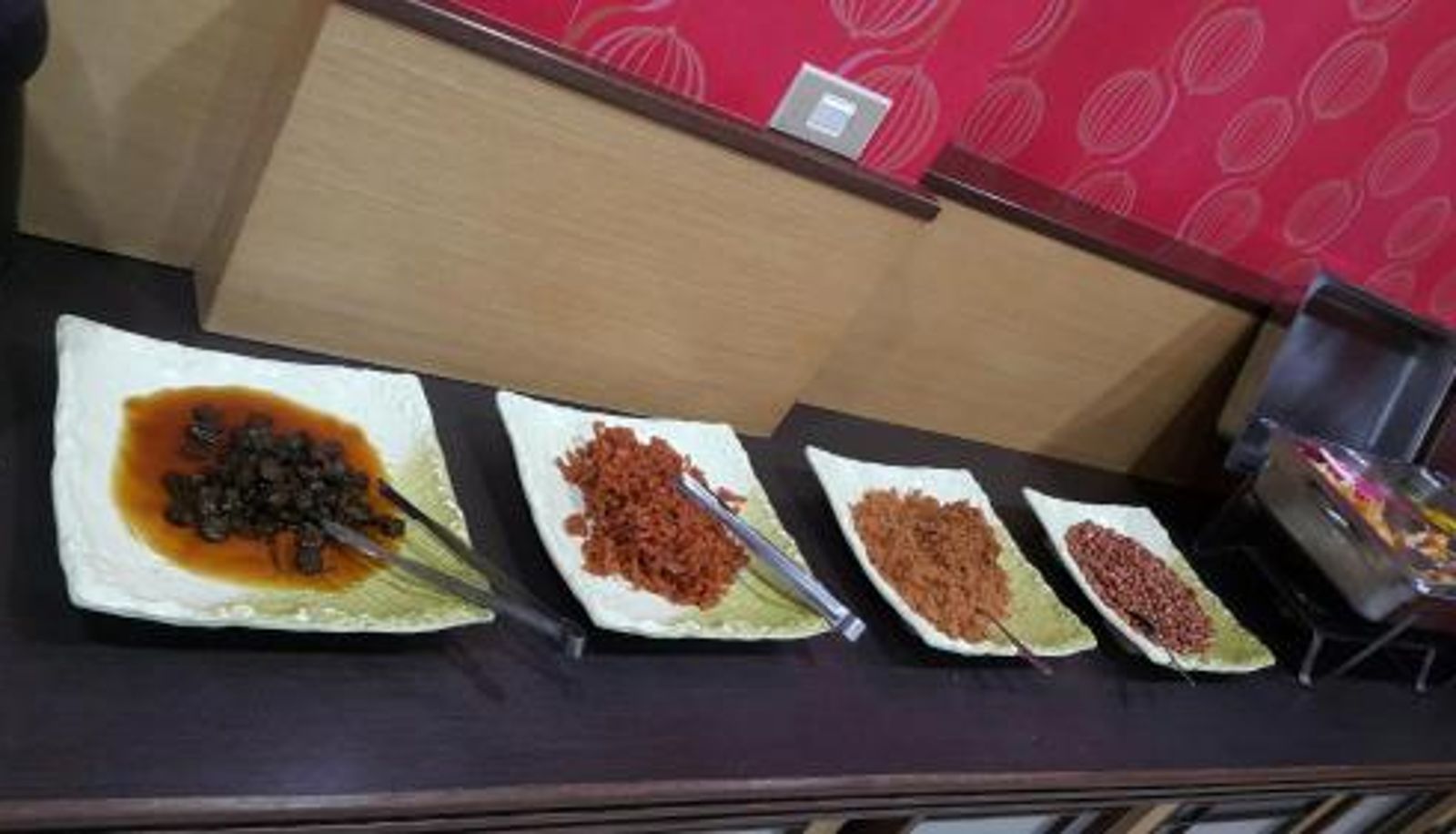 Sala de desayunos dentro del restaurante - Jinyin Dao Motel - Xinfu
