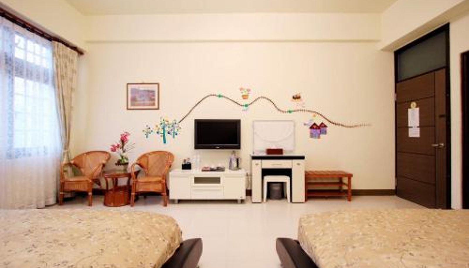 Chambre - Green Window Homestay綠窗小築天安居民宿