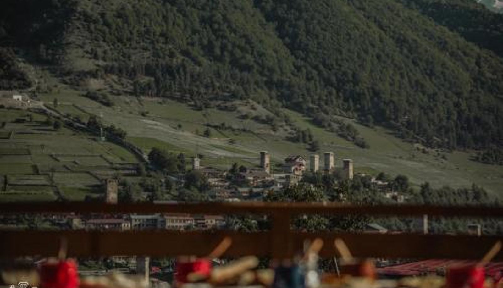Frühstücksraum innerhalb des Restaurants - Mountain Cabins