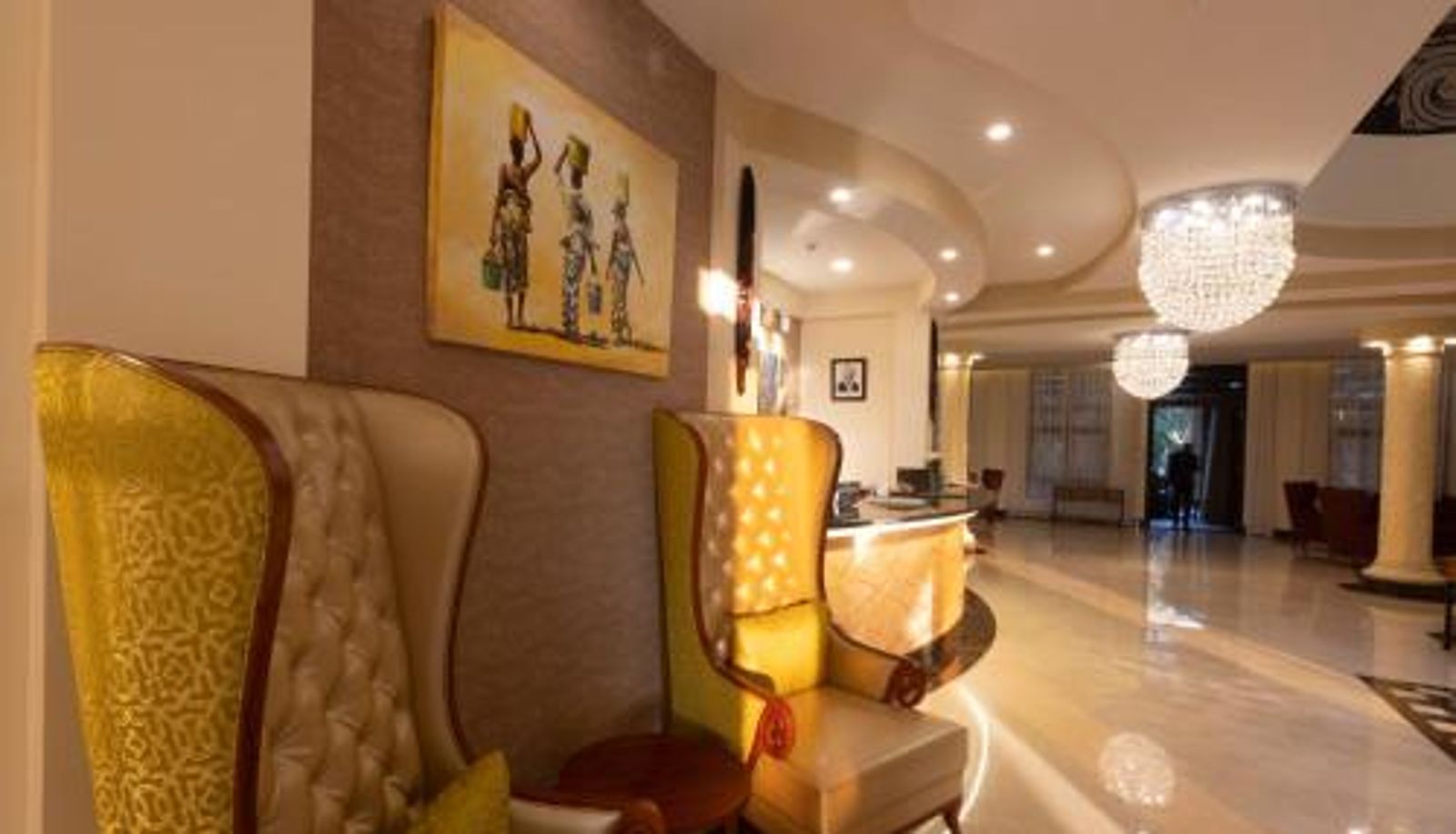 Recepción - Hermosa Garden Hotel