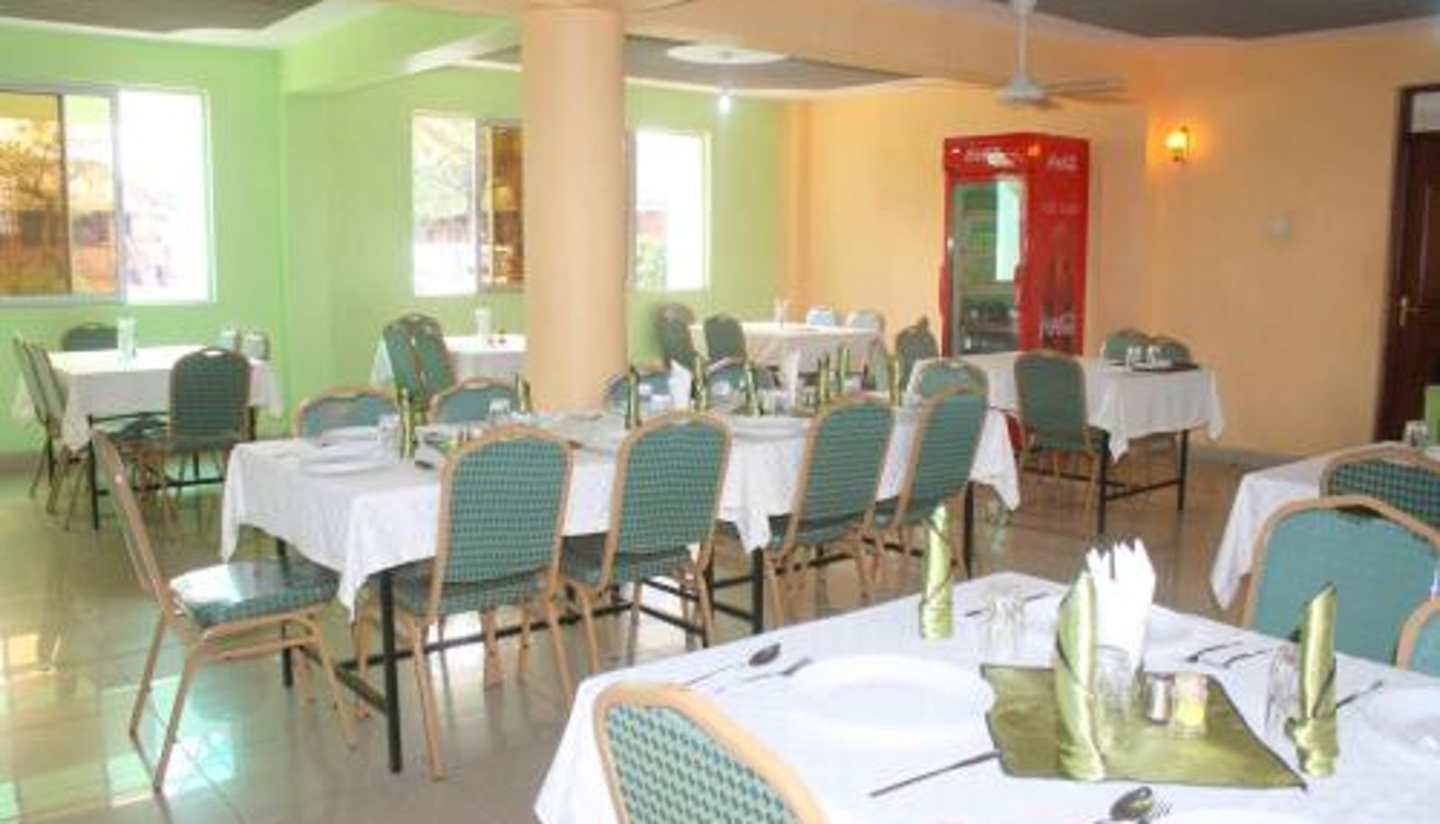 Breakfast room within the restaurant - Good Samaritan Inn
