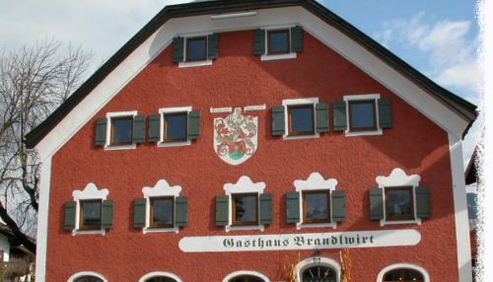 Sala de desayunos dentro del restaurante - Gasthaus Brandlwirt