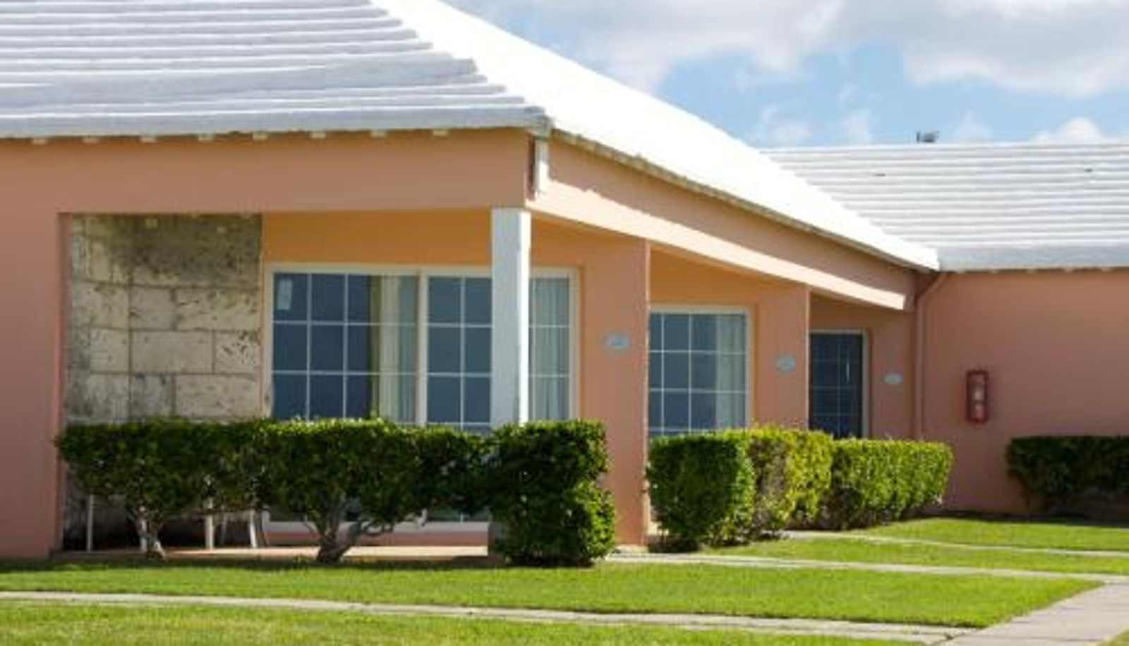 Buitenruimte van het hotel - Willowbank Resort