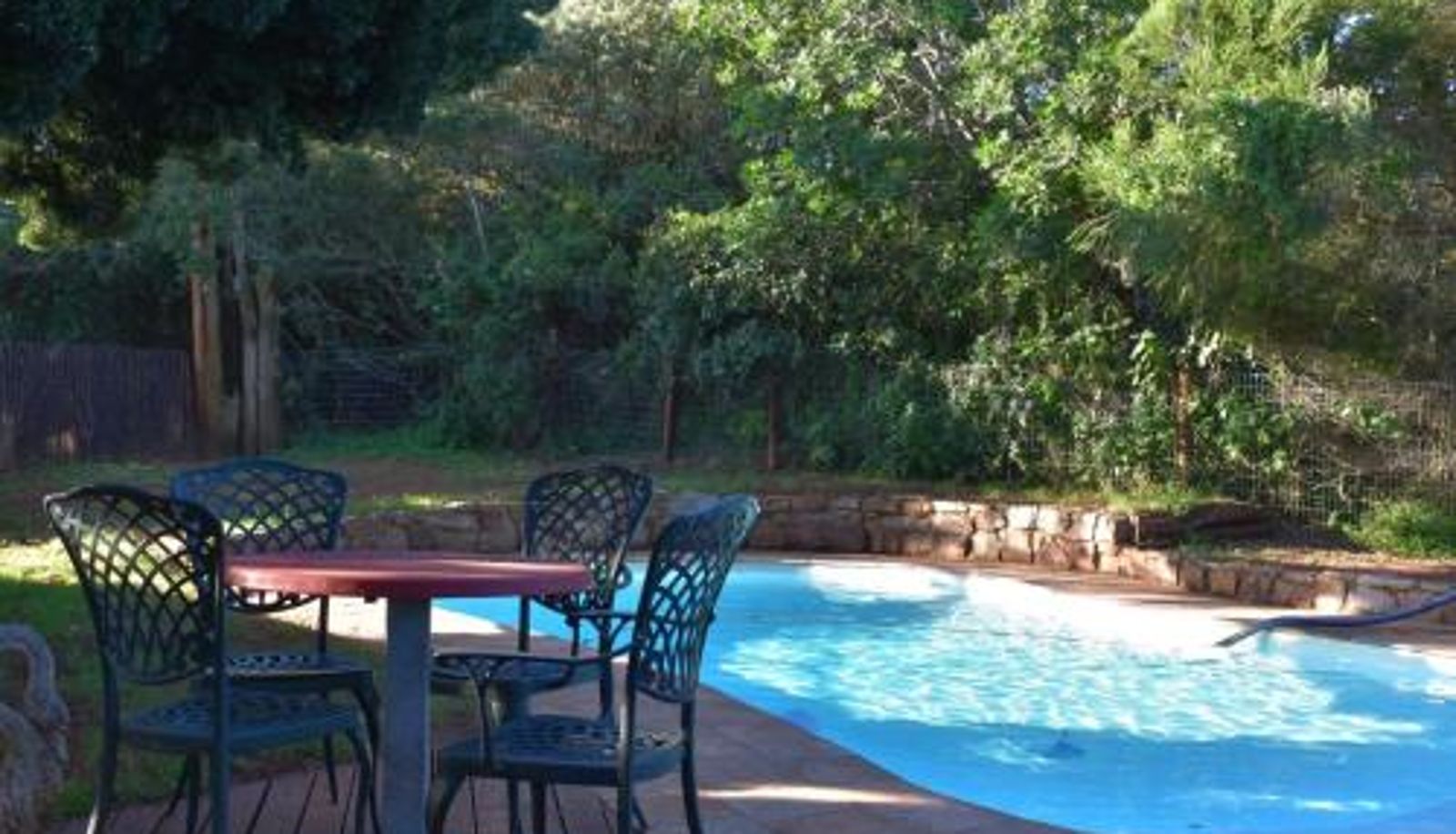 Pool - Woodlands Cottages & Camping