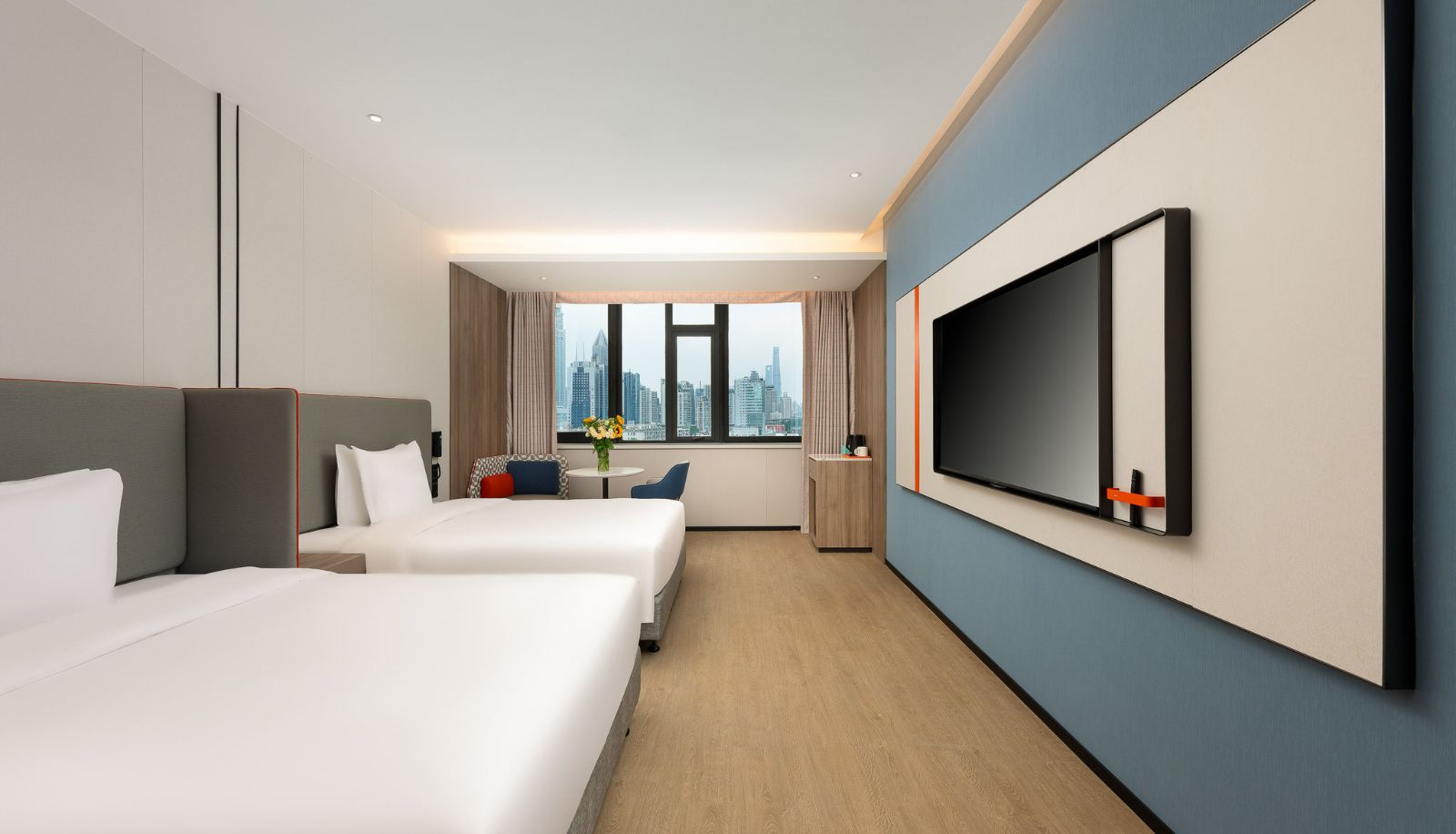 Chambre - Holiday Inn Express SHANGHAI JING'AN TEMPLE by IHG
