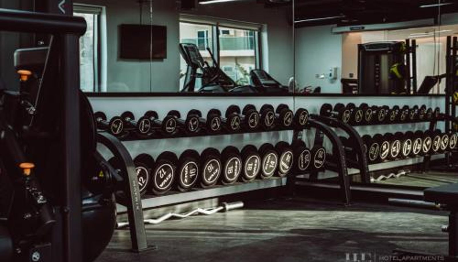 Wellness- und Fitnessbereich - HE Hotel Apartments