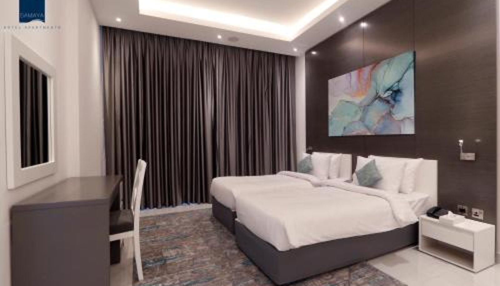 Zimmer - Samaya Hotel Apartment Dubai