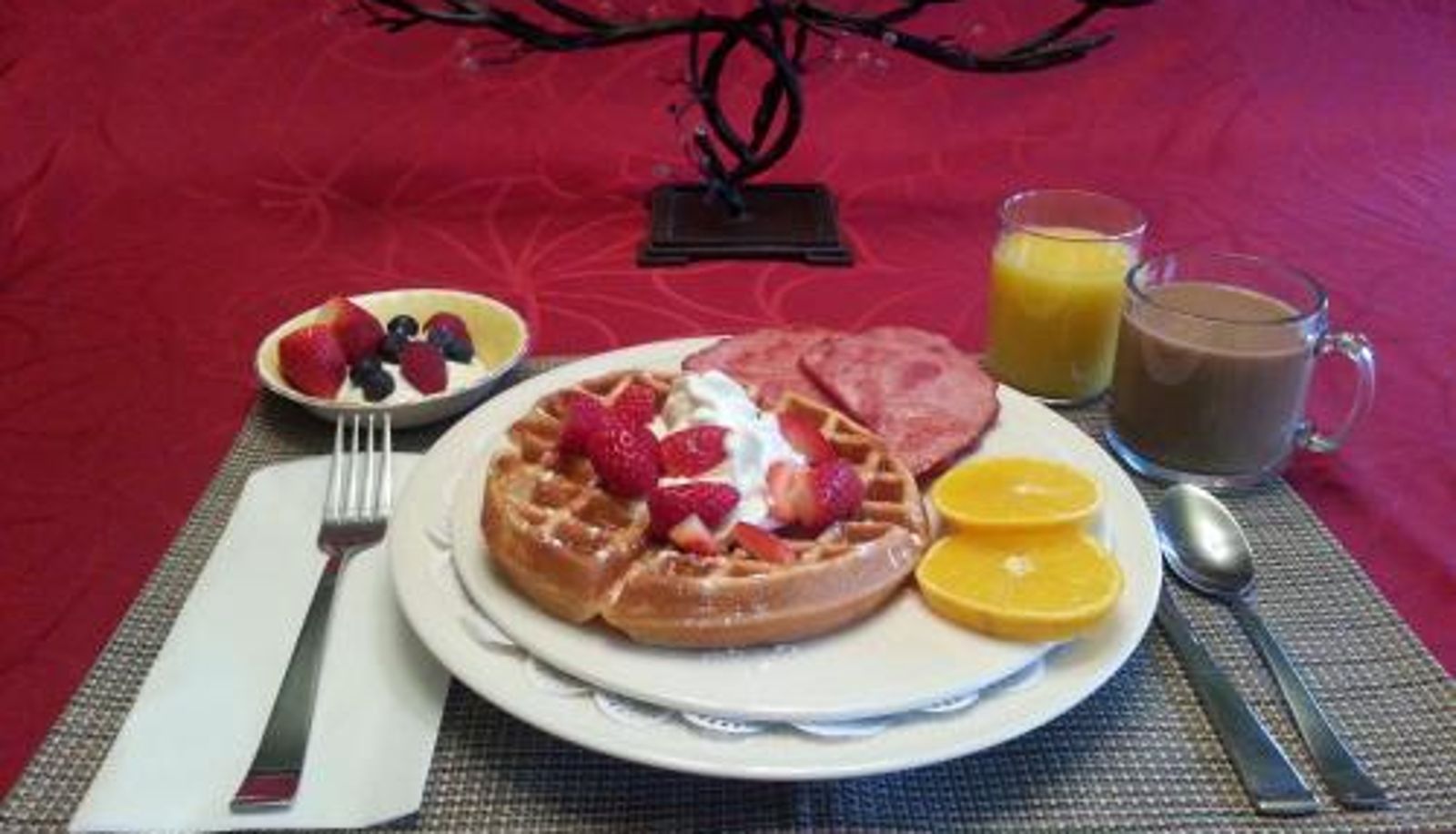 Breakfast room within the restaurant - A Hidden Gem Bed and Breakfast