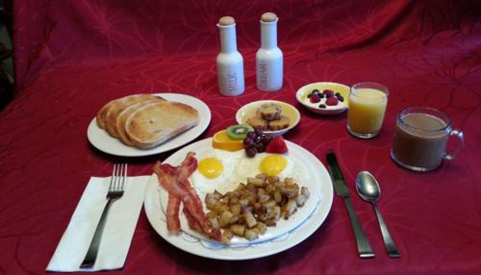 Breakfast room within the restaurant - A Hidden Gem Bed and Breakfast