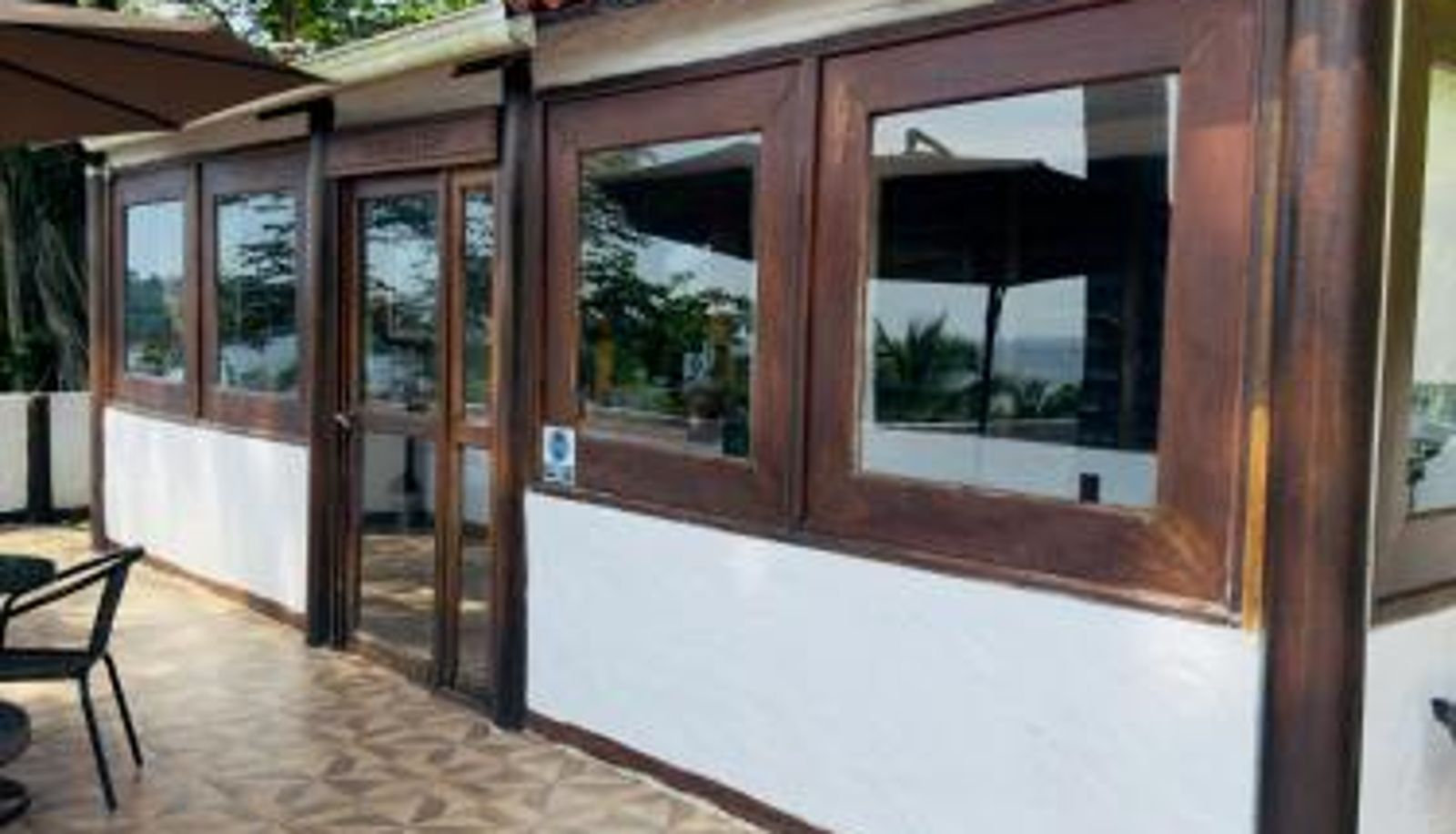 Breakfast room within the restaurant - Ranchos de Chalia Panama