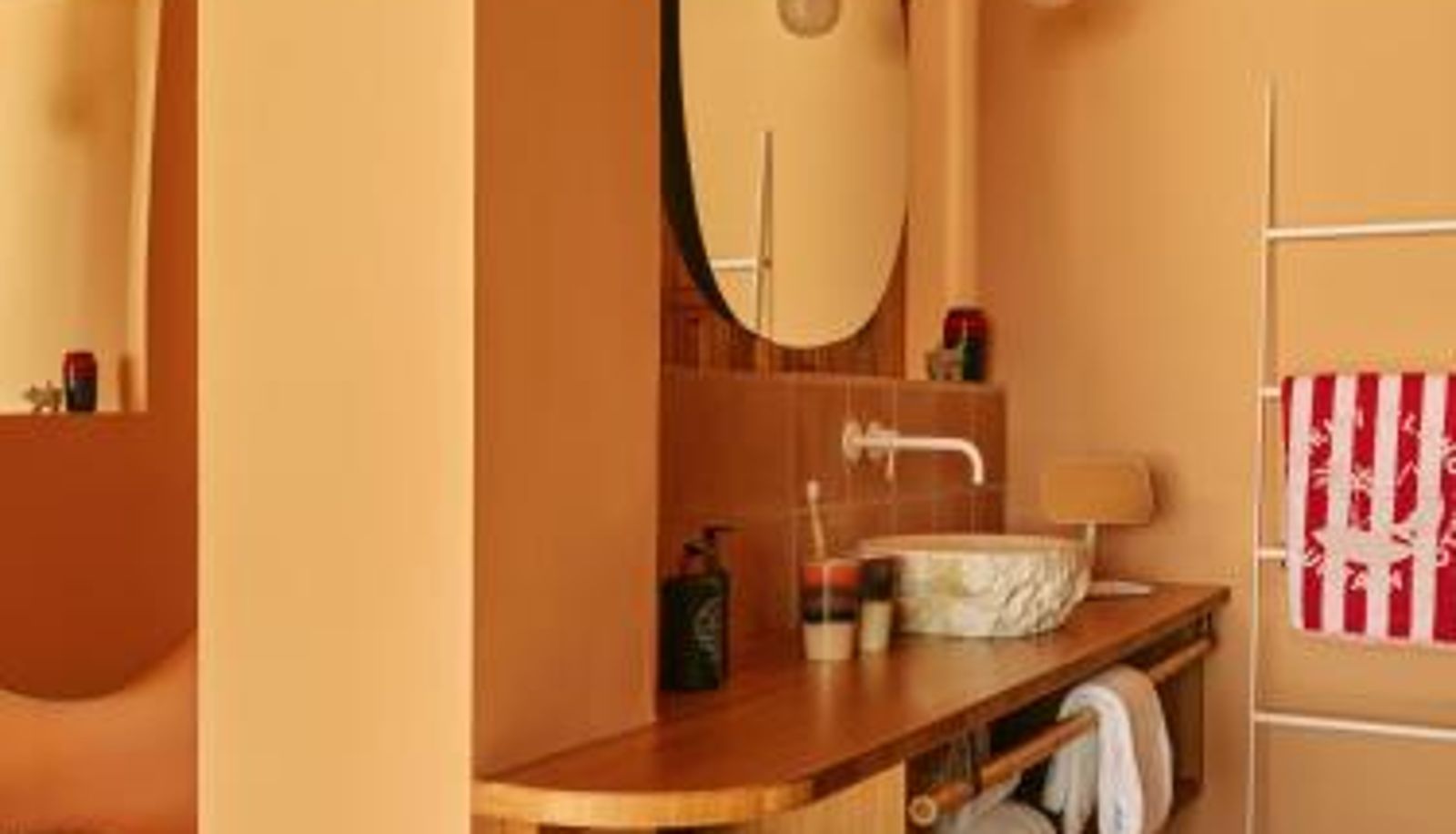 Badezimmer - Bikini Island & Mountain Hotel Es Trenc -Adults only-
